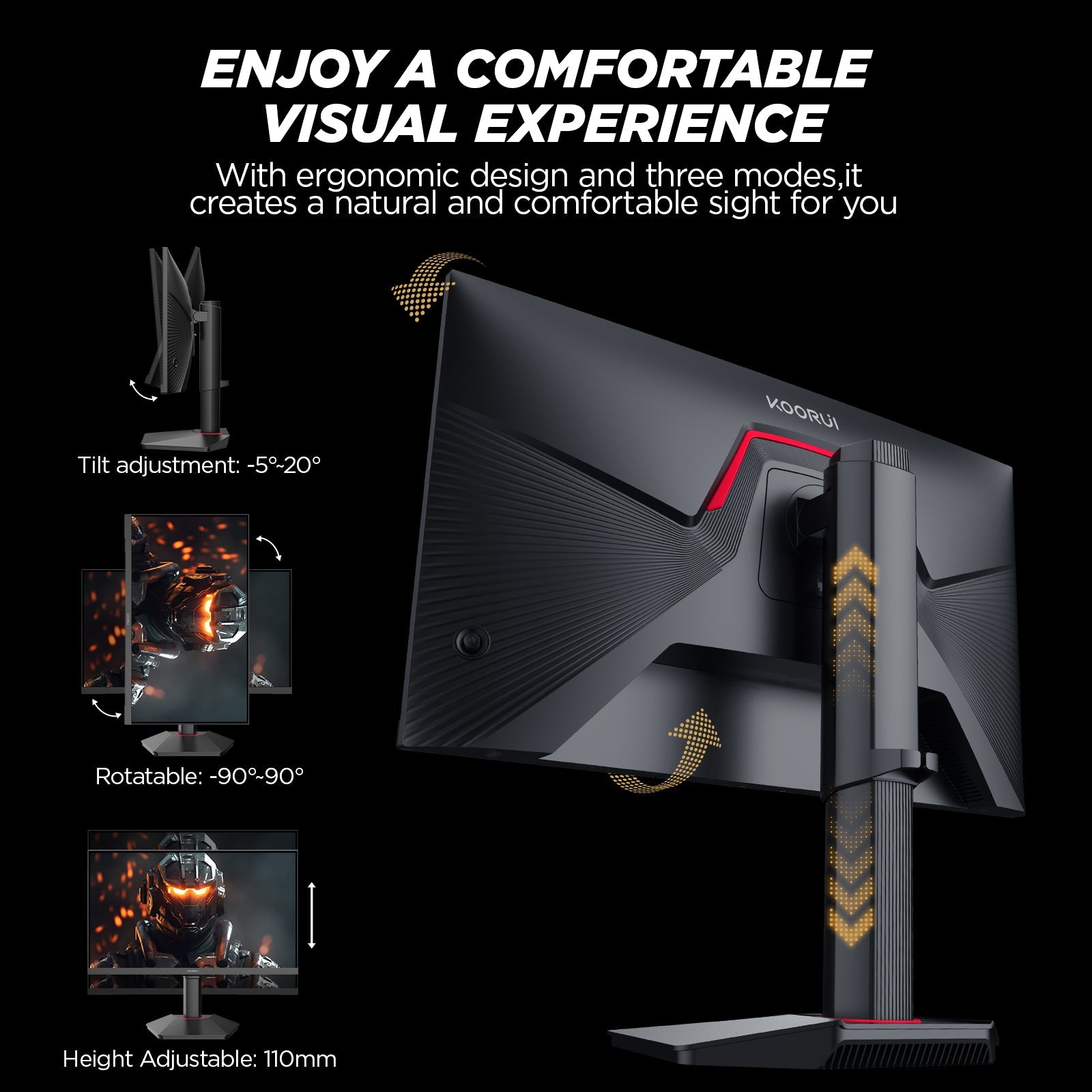 KOORUI G2511E 25-inch IPS FHD 320Hz Gaming Monitor