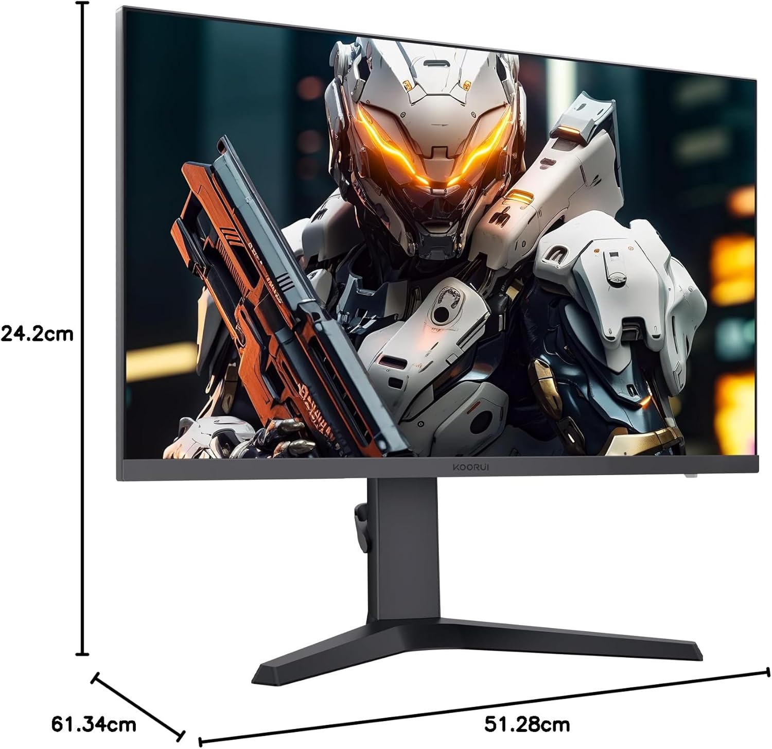 KOORUI 27E3QK 27-inch IPS QHD 240Hz Gaming Monitor