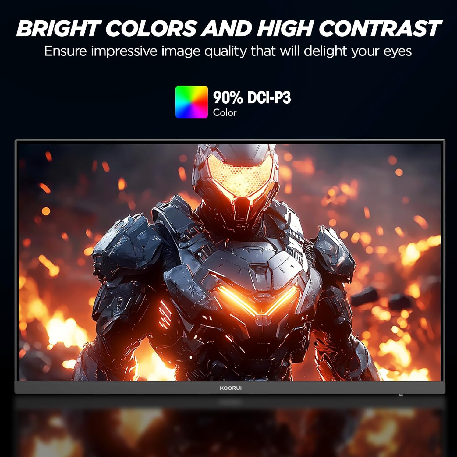 KOORUI G2411P 24-inch IPS FHD 200Hz Gaming Monitor