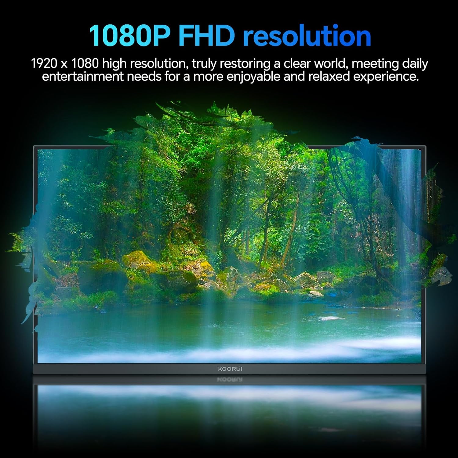 KOORUI E2411H 24-inch IPS FHD 120Hz Business  Monitor